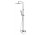 Zestaw natryskowy z baterią i słuchawką Bruma Linea deszczownica 20 cm, chrom