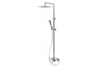 Zestaw natryskowy z baterią i słuchawką Bruma Linea deszczownica 20 cm, night sky