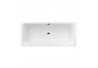 Wanna Villeroy & Boch Avento Duo 160x70 z odpływem na środku, akrylowa