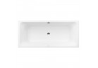 Wanna Villeroy & Boch Avento Duo 180x80 z odpływem na środku, akrylowa