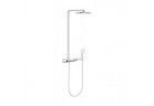 Zestaw prysznicowy ścienny Grohe Smartcontrol Rainshower System SmartControl 360 MONO termostatyczny z deszczownicą chrom 