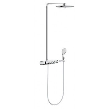 Zestaw prysznicowy Grohe Rainshower System SmartControl 360 DUO chrom, ścienny, z termostatem- sanitbuy.pl