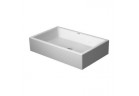 Umywalka 60x38 cm nablatowa Duravit Vero Air prostokątna biała 