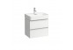 Szafka pod umywalkę Laufen Space 2 x szuflada, do umywalki 815281 biała- sanitbuy.pl