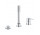  Bateria wannowo-prysznicowa Grohe Lineare 3-otworowa chrom, 19965001 