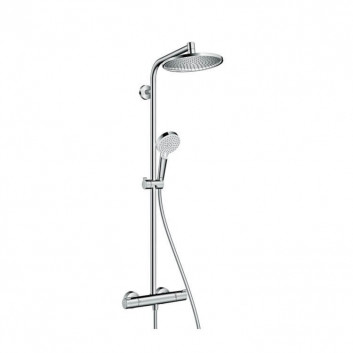 Hansgrohe Crometta S 240 bateria termostatyczna z deszczownicą 24x24cm- sanitbuy.pl