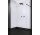 Ścianka Walk-In Radaway Modo New Black II 70, 68.5-69.5x200cm, czarne, szkło przejrzyste