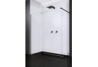 Ścianka Walk-In Radaway Modo New Black II 150, 148.5-149.5x200cm, czarne, szkło przejrzyste