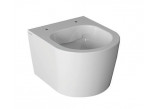 Toaleta WC Globo Forty 3 wisząca 43x36cm bez kołnierza, biała