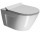 Miska WC GSI Norm 55x36cm wisząca bezrantowa z deską wolnoopadającą + zestaw mocujący, biała