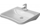 Umywalka Duravit DuraStyle Vital Med bez przelewu z półką na baterię 65x57cm, biała