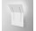 Kinkiet AQForm Camber square rift LED, biały mat
