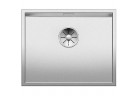 Zlewozmywak stalowy jednokomorowy Blanco Zerox 500-U 54x44 cm podwieszany bez korka automatycznego, stalowy 