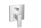 Bateria wannowa Hansgrohe Metropol jednouchwytowa podtynkowa ze zintegrowanym systemem zabezpieczającym, chrom