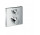 Bateria termostatyczna Hansgrohe Ecostate Square i zawory do montażu podtynkowego, chrom