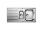 Zlewozmywak odwracalny Blanco Dinas 6 S 1000x500mm bez kork aautomatycznego, stalowy