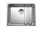 Zlewozmywak stalowy jednokomorowy Blanco Etagon 500-IF 54x44 cm bez korka automatycznego, stalowy 