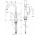 Bateria kuchenna Hansgrohe Talis S 220, jednouchwytowa, stalowy