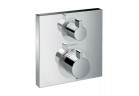 Bateria termostatyczna Hansgrohe Ecostat Square do 2 odbiorników, chrom