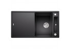 Zlew konglomeratowy + deska drewniana AXIA III 5 S Blanco Silgranit InFino 470x915 mm antracyt