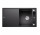 Zlew konglomeratowy + deska drewniana AXIA III 5 S Blanco Silgranit InFino 470x915 mm antracyt