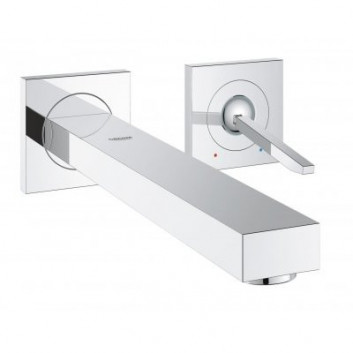 Bateria umywalkowa podtynkowa Grohe Eurocube Joy 2-otworowa chrom - sanitbuy.pl