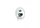 Bateria natryskowa podtynkowa Paffoni Light 2-odbiornik, czarny mat, LIG015NO