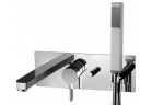 Bateria wannowa Paffoni Rock podtynkowa zespolona, chrom