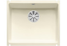 Zlewozmywak Blanco Subline 500-U ceramiczny PuraPlus 54.3x45.6cm bez korka automatycznego, magnolia połysk