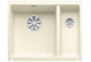 Zlewozmywak Blanco Subline  350/150-U ceramiczny PuraPlus bez korka autoamtycznego 56.7x45.6cm, biały- sanitbuy.pl