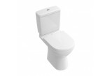 Toaleta WC stojąca kompaktowa Villeroy & Boch O.Novo 36x67 cm lejowa DirectFlush bez kołnierza wewnętrznego, CeramicPlus- sanitbuy.pl