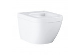 Miska WC wisząca Grohe Euro Ceramic bez kołnierza PureGuard biała 
