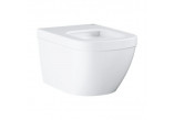 Miska WC wisząca Grohe Euro Ceramic bez kołnierza PureGuard biała 