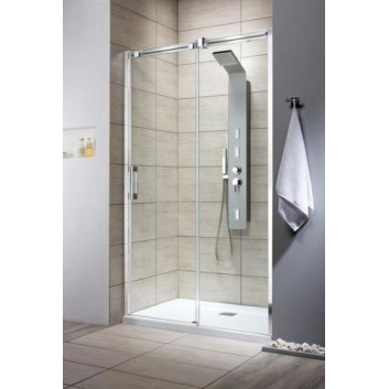 Radaway Espera DWJ Drzwi prysznicowe do wnęki 110cm z powłoką EasyClean prawe profil chrom, szkło przeźroczyste- sanitbuy.pl
