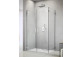 Drzwi część lewa 1/2 Radaway Arta DWD+S 40x200 cm profil chrom, z zawiasem narożnym- sanitbuy.pl