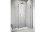 Drzwi Radaway Arta DWD+S 80x200 cm prawe, profil chrom- sanitbuy.pl