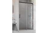 Drzwi prysznicowe suwane Radaway Idea Black DWJ 100 Prawe, 98.7-101.2x200.5cm, profil czarny, szkło przejrzyste, 387014-54-01R