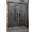 Drzwi do wnęki Radaway Idea Black DWD 140 140x200.5cm, profil czarny, szkło przejrzyste