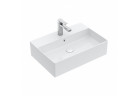 Villeroy & Boch Memento 2.0 Umywalka nablatowa 60x42 cm z przelewem z powłoką CeramicPlus, biała, 4A0760R1