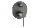 Bateria wannowo-natryskowa podtynkowa Emmevi Piper 3-odbiorniki - czarny mat