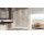 Drzwi suwane Huppe Aura Elegnace 1 częściowe ze stały segmentem prawe 130x200 cm szkło przeźroczyste z Anti-Plaque  profil srebrny mat
