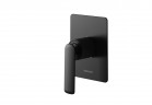Bateria Kohlman Experience Black prysznicowa podtynkowa, czarny mat