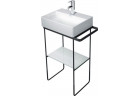 Stelaż Duravit DuraSquare metalowy stojący, czarny mat
