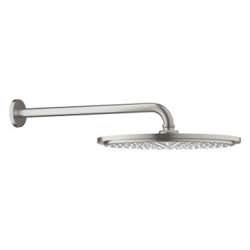 Zestaw prysznicowy Grohe Atrio Rainshower® 310, ścienny, dł. ramienia 380 mm, chrom, górny, ogranicznik przepływu