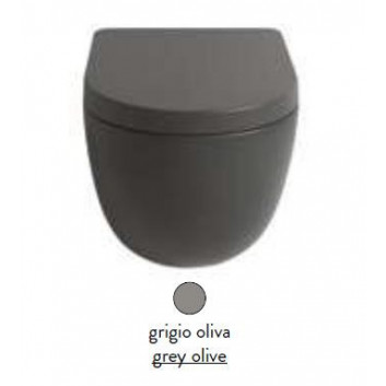 Miska WC ArtCeram File 2.0 wisząca 37x52cm, grey olive