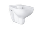 Miska WC Grohe Bau Ceramic wisząca bez kołnierza, biały