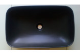 Umywalka nablatowa Kerasan Tribeca 60x38cm czarny mat