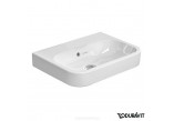 Umywalka nablatowa Duravit Happy D, 600x460, bez otworu na baterię, biały
