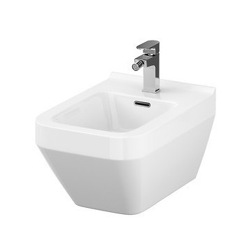 Bidet wiszący Cersanit Crea,  52x35,5 cm, z ukrytym mocowaniem, biały