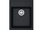 Zlewozmywak Franke 1-komorowy Sirius SID 610-40 Tectonite 43x53cm wbudowywany - onyx
